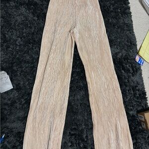 Commense Cream Pleated Pants